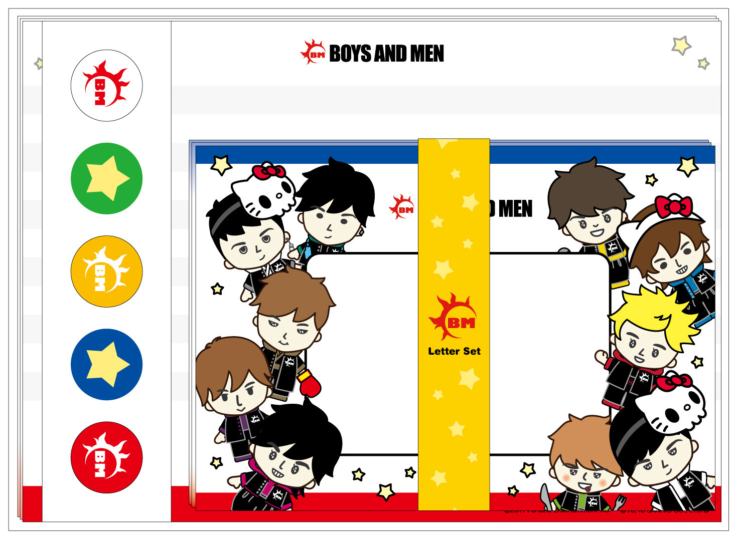 ☆ECサイト新商品☆「ちゃんりお風BOYS AND MEN」レターセット | BOYS